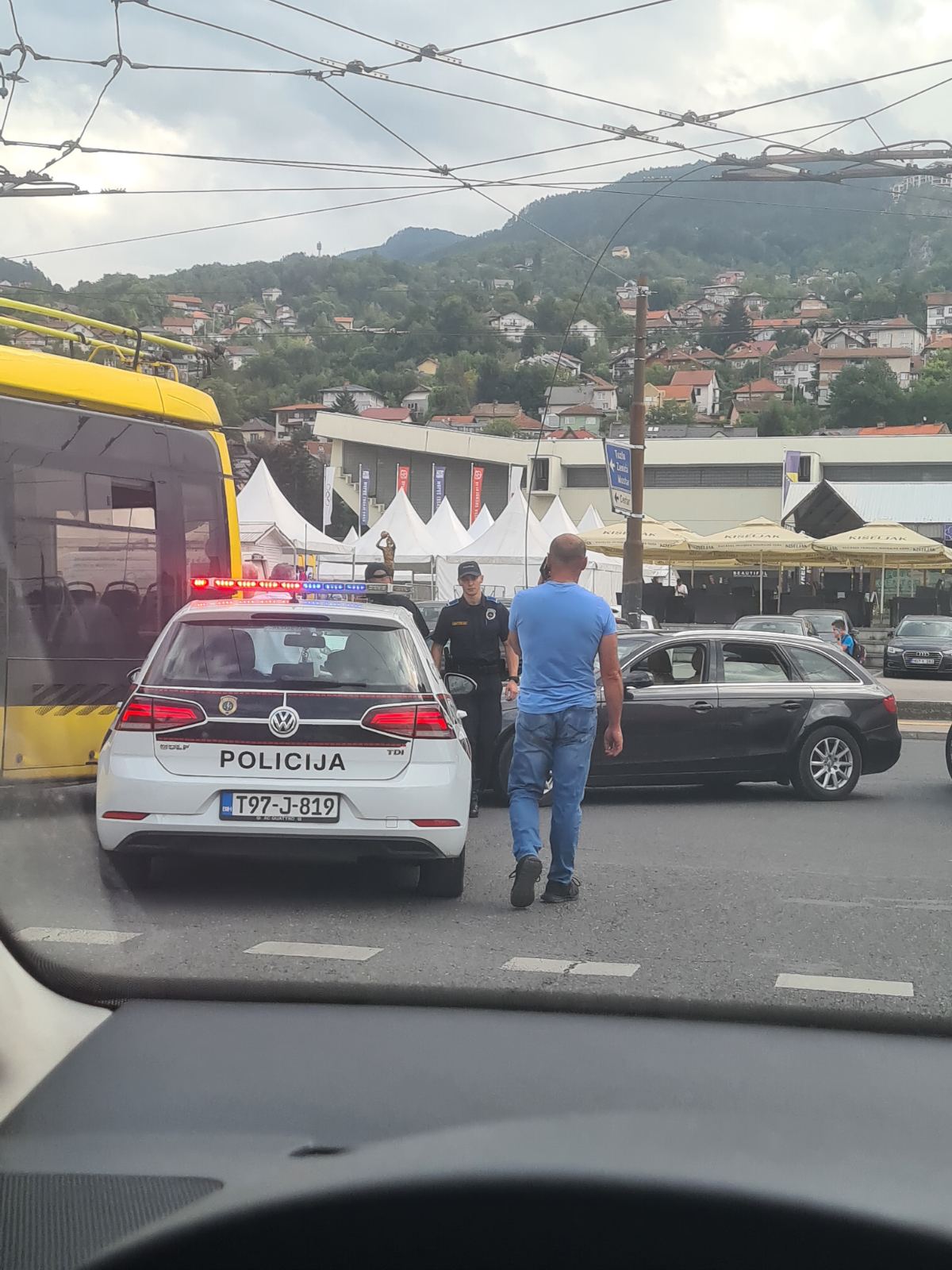 Dvije nesreće na području Kantona Sarajevo Udaren pješak sudarili se