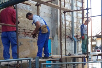 U aprilu obim građevinskih radova veći za 10,1 posto nego lani