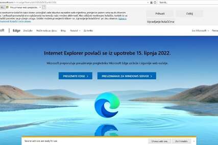Danas je kraj Internet Explorera, a korisnike je dočekala ovakva oproštajna poruka