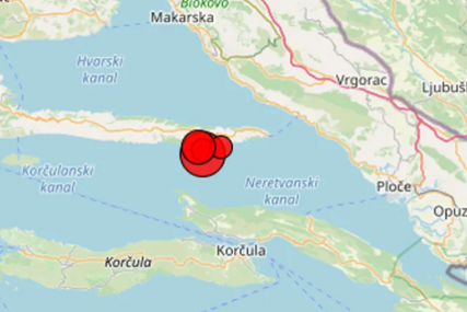 Serija zemljotresa pogodila Hrvatsku, epicentar južno od Makarske