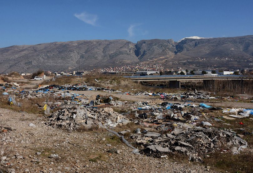 Deponija smeća u Mostaru