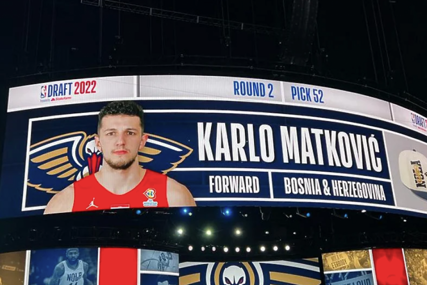 Karlo Matković je odbio Zmajeve, ali je na ceremoniji NBA drafta pored njega stajalo BiH