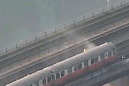 Drama u SAD: Putnici iz voza u plamenu bježali kroz prozore i skakali s mosta