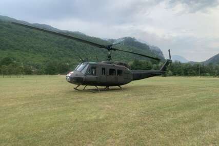 Požar na području Konjica i dalje aktivan, helikopteri OS BiH opet na terenu
