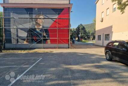 Luka Modrić u Mostaru dobio veliki mural