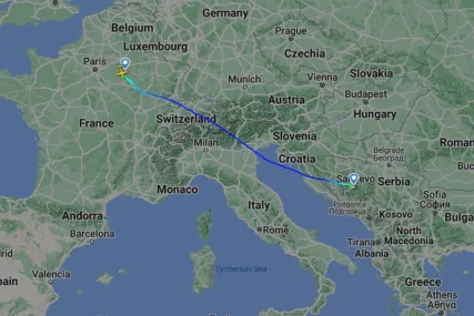Avion koji se sinoć srušio u Grčkoj prije tri dana doletio iz Pariza u Sarajevo