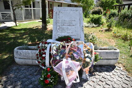 Sjećanje na ubijene sugrađane u ulici Hakije Turajlića u naselju Dobrinja