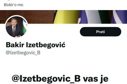 Žali bože izgubljenih života čime se ovi ljudi bave: Konaković se "pohvalio" da ga je Izetbegović blokirao na Twitteru