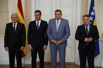 Počeo sastanak premijera Španije sa članovima Predsjedništva BiH