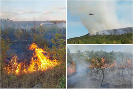 Požari na području Hercegovine idalje aktivni: Vatrogasci se bore s vatrenom stihijom