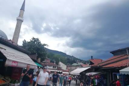 Stiglo osvježenje u Sarajevo: Ljetni pljusak donio osjetan pad temperature