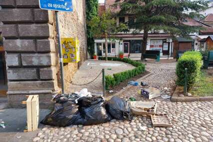 Općina Stari Grad upozorava: Nepropisno odlaganje otpada na Baščaršiji neće se više tolerisati