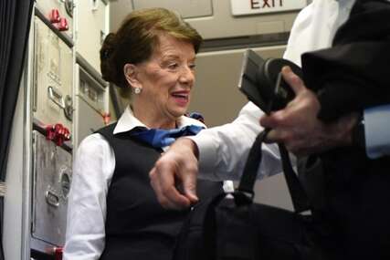 86-godišnja žena oborila Guinnessov rekord:  65 godina radi kao stjuardesa
