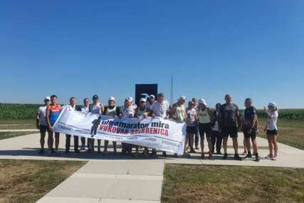 Ultramaratonci krenuli iz Vukovara za Potočare
