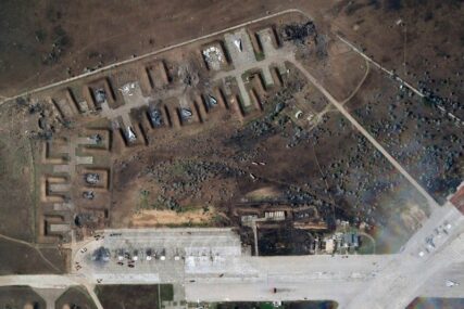 Ruska baza na Krimu značajno oštećena, uništeno najmanje sedam aviona