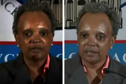 Gradonačelnica Chicaga zapanjena nakon što je sebe vidjela na TV-u: "Potamnili su me?!"