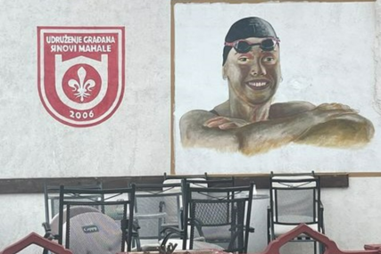 Sugrađani se odužili svojoj šampionki: Lana Pudar dobila mural u Mostaru