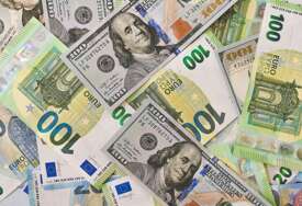 Američka valuta i dalje jača, kurs eura iznad jednog dolara
