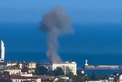 Ukrajinski dronovi stigli do najvećeg grada na Krimu, pogođeno sjedište Crnomorske flote!