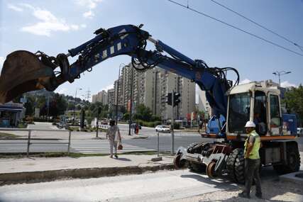 Pogledajte kako trenutno izgledaju radovi na rekonstrukciji tramvajske pruge u Sarajevu