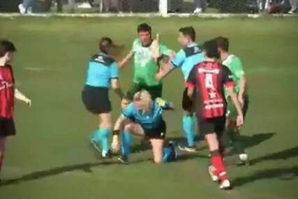 Divljaštvo na utakmici u Argentini: Igrač sutkinju s leđa udario šakom u glavu