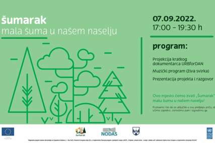 Prezentacija projekta “Urbane šume – znanje i učešće svih” danas u Novom Sarajevu