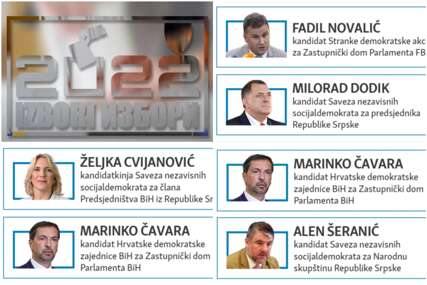 Ovo su kandidati za izbore u BiH koji su na crnim listama i optuženičkim klupama