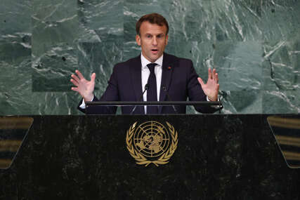 Francuski predsjednik u UN-u optužio Rusiju: Imperijalistička sila po zakonu džungle