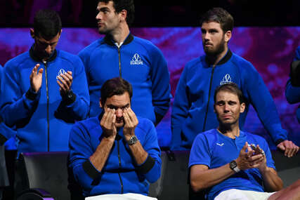 Scene za vječnost: Suze Rogera Federera, Rafaela Nadala i Novaka Đokovića