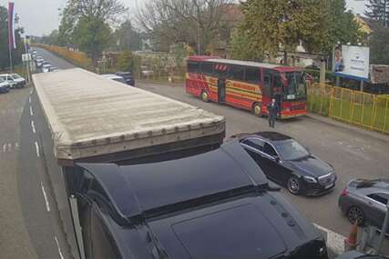 Pojačan saobraćaj na ulazu u BiH