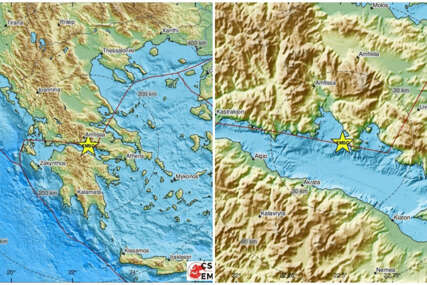 Snažan zemljotres sinoć pogodio Grčku