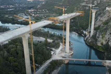 Pogledajte kako izgleda najveći most koji se gradi u BiH