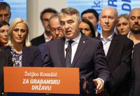 Željko Komšić proglasio pobjedu na izborima: Čestitam građankama i građanima, ljudi su se potrudili