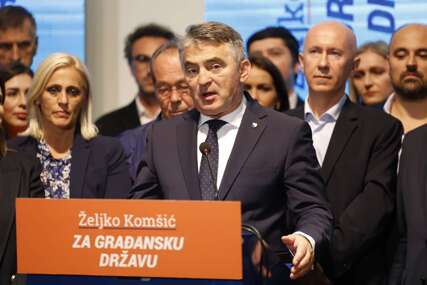 Željko Komšić proglasio pobjedu na izborima: Čestitam građankama i građanima, ljudi su se potrudili