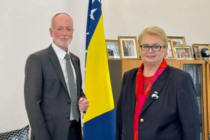 Ministrica Turković razgovarala sa njemačkim ambasadorom u BiH Fitschenom