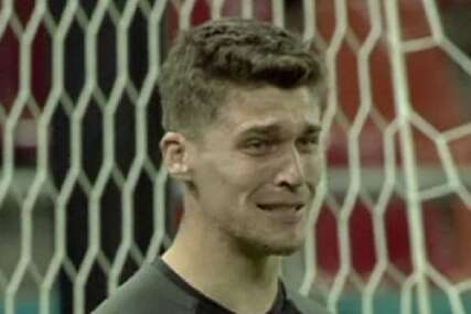 Rumunski golman primio deset golova u dvije utakmice pa se rasplakao