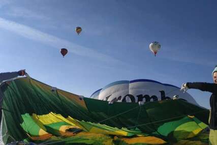 Balon na vrući zrak nova atrakcija u Hercegovini (VIDEO)