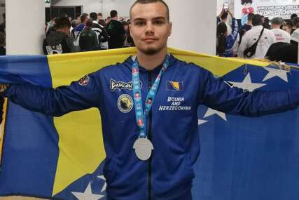 Nuh Hebibović osvojio srebrenu medalju na Svjetskom prvenstvu u Italiji