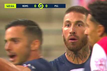 Scena sa utakmice PSG-a obilazi planetu: Ovo što je sudija uradio Ramosu u samo 5 sekundi niko ne može objasniti