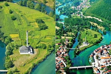 Znate li da je džamija na rijeci Uni jedina u Evropi koja je izgrađena na riječnom otoku? 