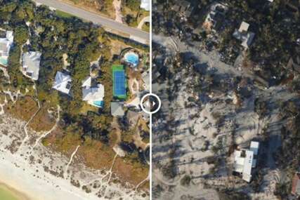 Apokaliptični prizori prije i poslije uragana na Floridi