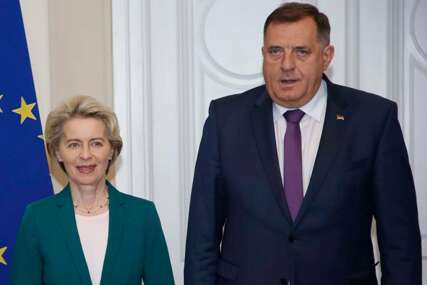 Dodik nakon sastanka sa Von der Leyen: BiH treba dodijeliti pregovarački, a ne kandidatski status