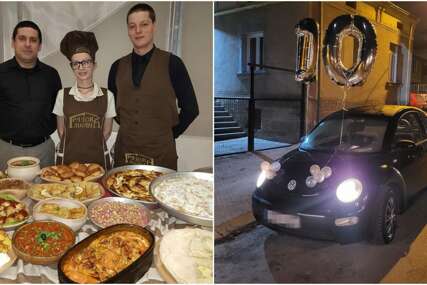 Kuharica od vlasnika restorana dobila automobil za 10 godina rada