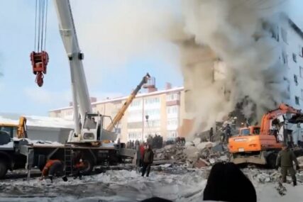 Devet osoba poginulo u urušavanju zgrade u Rusiji