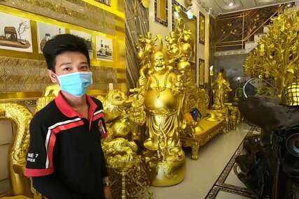 Vijetnamac izgradio "zlatnu" kuću, pogledajte kako izgleda njen obilazak (VIDEO)