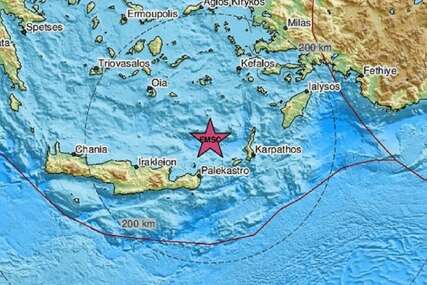 Potres u Grčkoj: Jak zemljotres pogodio ostrvo Kretu