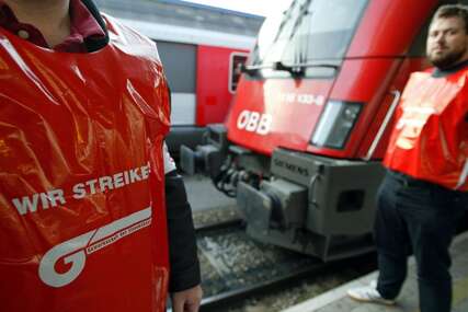 Štrajk upozorenja u željeznicama Austrije