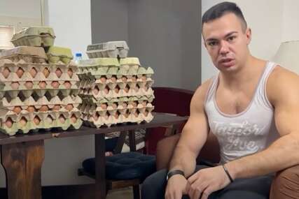 Srpski youtuber pojeo 300 jaja za 10 dana. Znate šta mu se desilo?