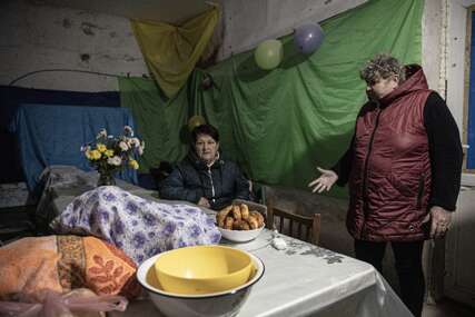 Pogledajte kako civili u Zaporožju život provode u skloništima