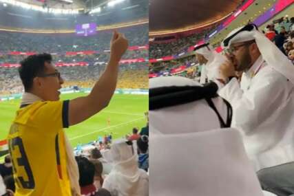 Ekvadorac provocirao katarske navijače i šeike, pa brzo požalio: Skoro je dobio batine
